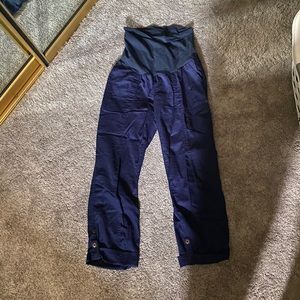 Maternity Blue Cargo pants